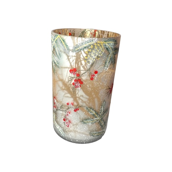 Yankee Candle 1711162 Frosted Birds & Berries V Large Jar Candle Holder - Picture 3 of 4